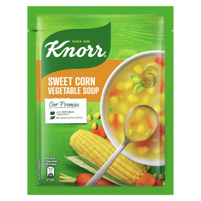 Knorr Sweet Corn Vegetable soup