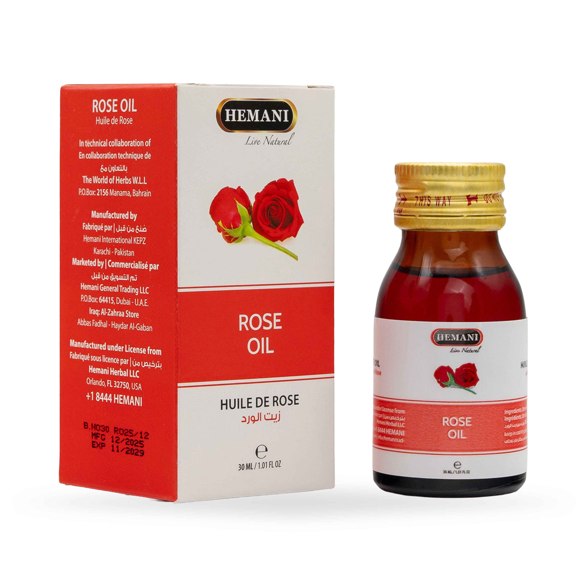 Hemani Rose Oil