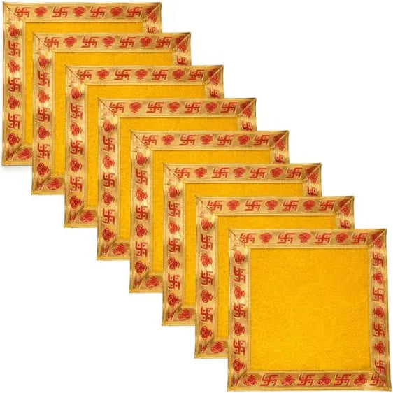 Yellow Asan 1.25*1.25feet
