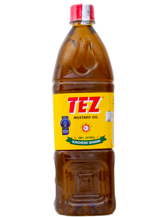 Tez Kachchi ghani mustard oil 950 ml