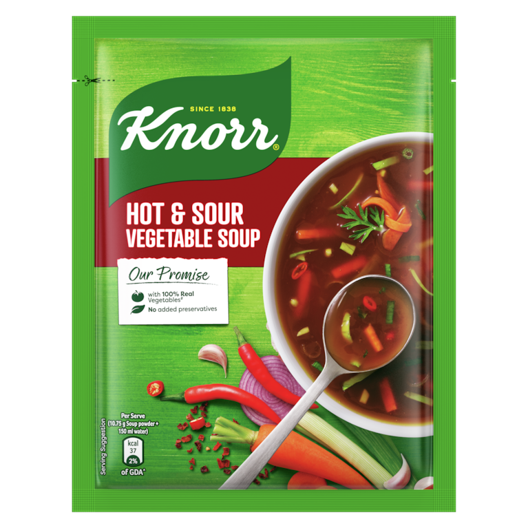 Knorr Hot and sour vegetable soup