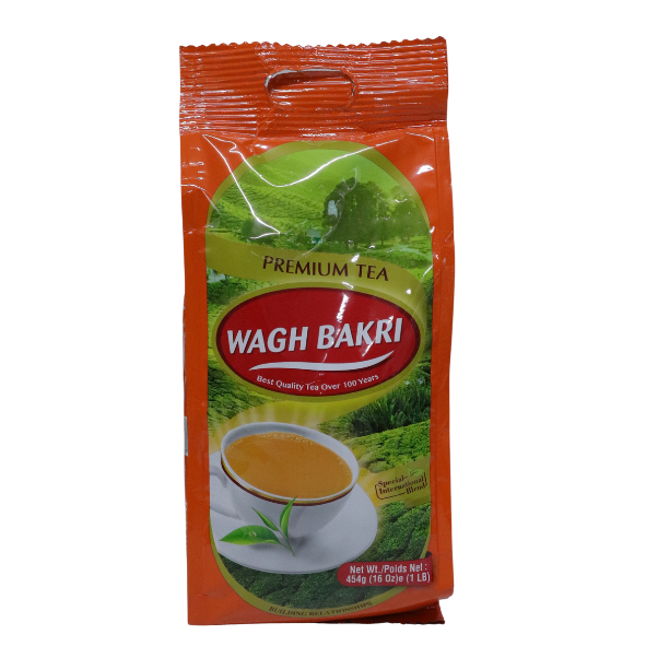 Wagh Bakri PREMIUM PATTI IN POLY PACK, 454g