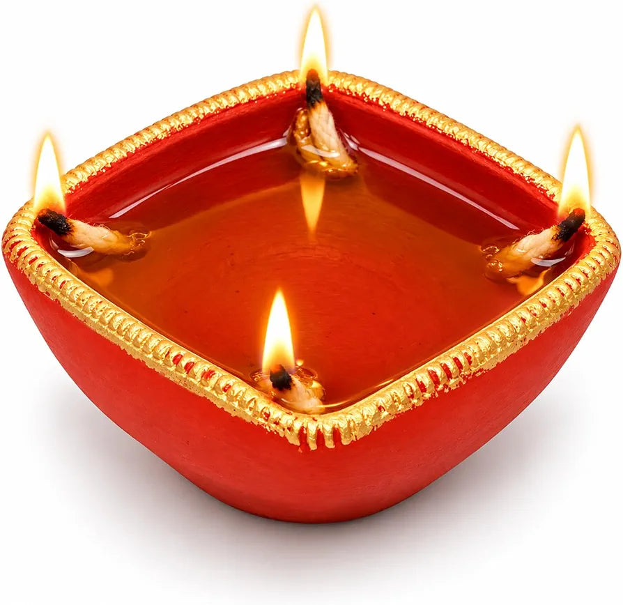 4 corner Diya
