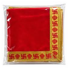 Red Puja Cloth