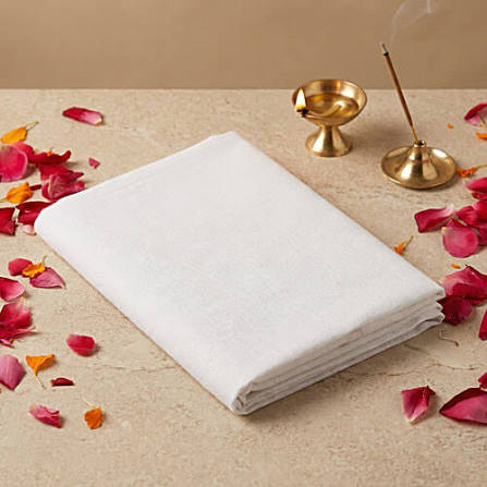 White Puja Cloth