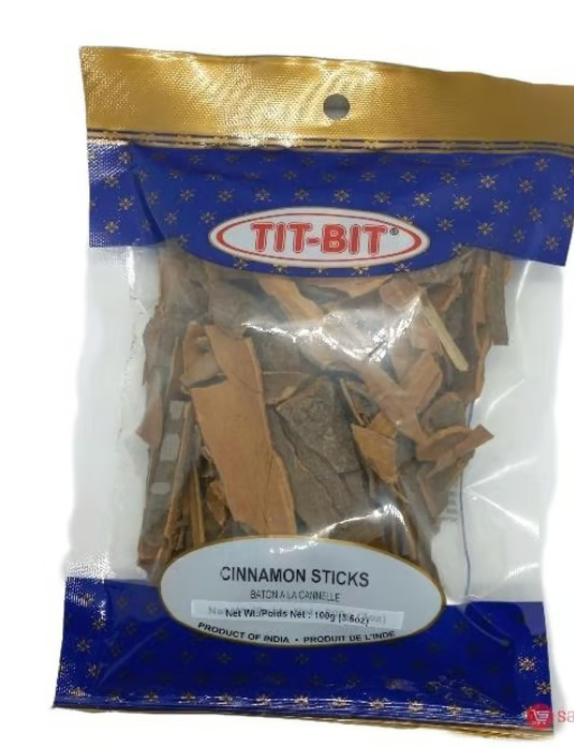 Tit Bit Cinnamon Bark 100gm