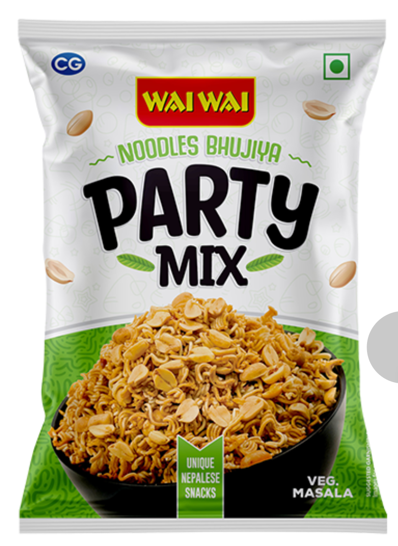Wai Wai Party Mix noodles bhujia veg 300gm