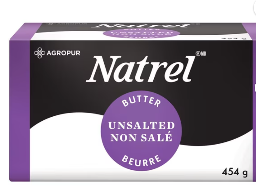 Natrel Unsalted Butter 454g