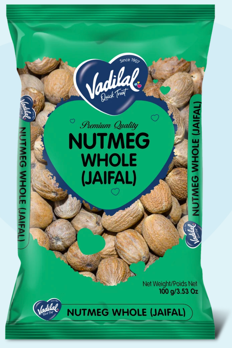 Vadilal Nutmeg Whole Jaifal 100gm