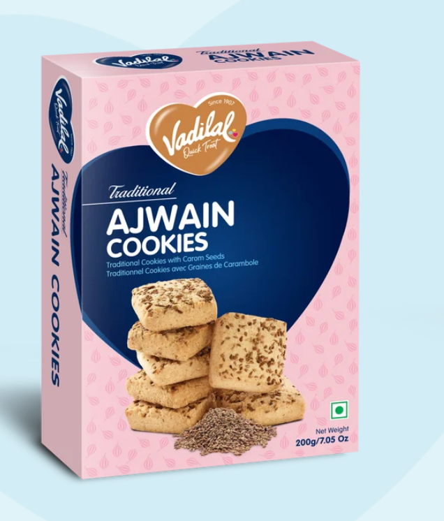 Vadilal Ajwain Cookies 200g